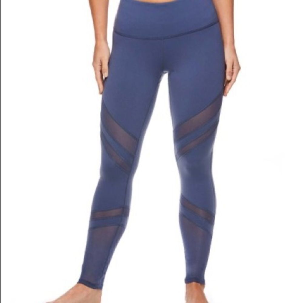 New GAIAM MELROSE LEGGINGS VINTAGE INDIGO